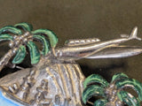 Remember Pearl Harbor Island Plane Pin  12-7-41