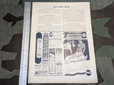 Was Ihr Wollt Magazine Heft 2 1937 With Dress Pattern (Fasching)