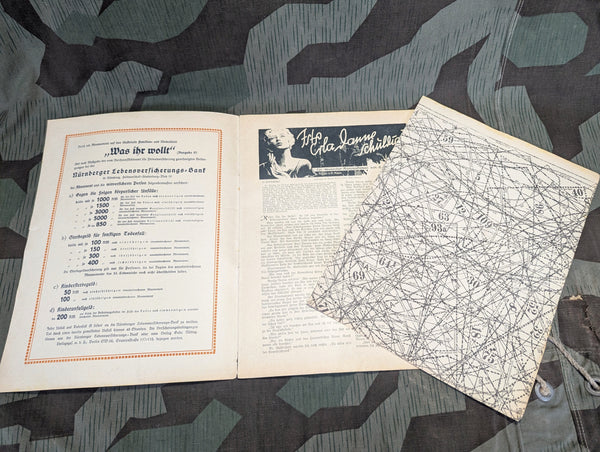 Was Ihr Wollt Magazine Heft 2 1937 With Dress Pattern (Fasching)