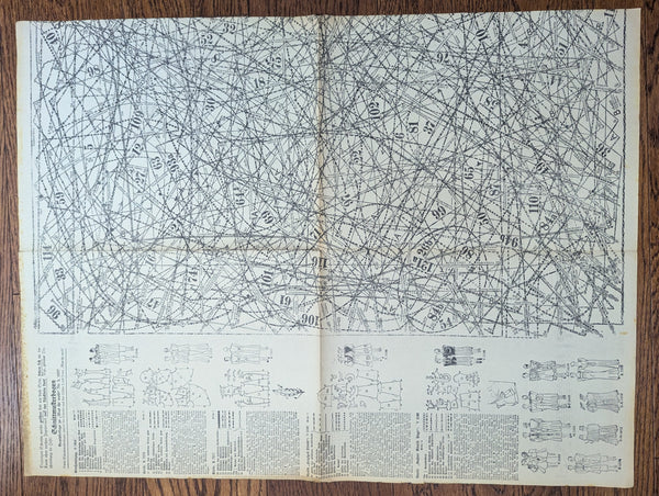 Was Ihr Wollt Magazine Heft 2 1937 With Dress Pattern (Fasching)
