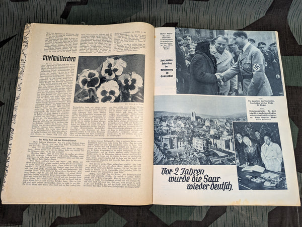 Was Ihr Wollt Magazine Heft 2 1937 With Dress Pattern (Fasching)