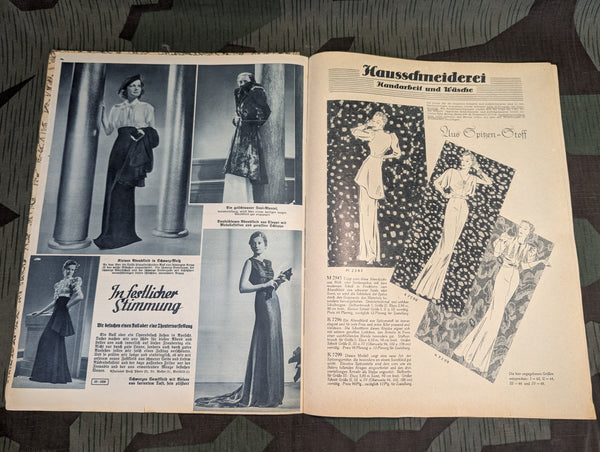Was Ihr Wollt Magazine Heft 2 1937 With Dress Pattern (Fasching)