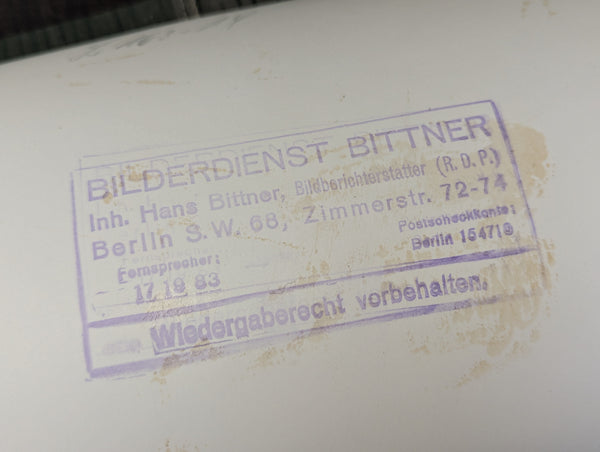 Lot of 6 German Fabric Weaving Large Photos