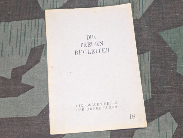 Die Treuen Begleiter Book (Poems for Field Equipment)