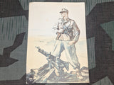 Feldpost Card Gebirgsjäger with MG34