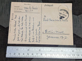 Feldpost Card Gebirgsjäger with MG34