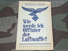 "Wie werde ich Offizier der Luftwaffe?" Book 1941