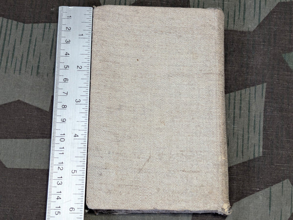 Taschennotizbuch 1939