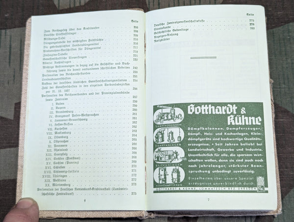 Taschennotizbuch 1939