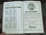 Taschennotizbuch 1939