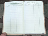 Taschennotizbuch 1939