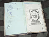 Taschennotizbuch 1939
