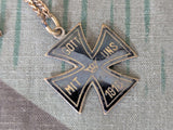 Gott Mit Uns 1915 Iron Cross Necklace