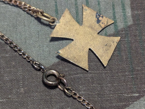 Gott Mit Uns 1915 Iron Cross Necklace