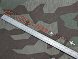 Rosary Marked Germany Orange Beads