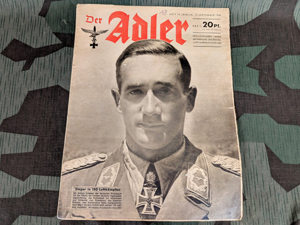 Der Adler Magazine Helicopters! 15 September 1942 Heft 19 German