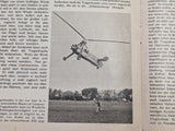 Der Adler Magazine Helicopters! 15 September 1942 Heft 19 German