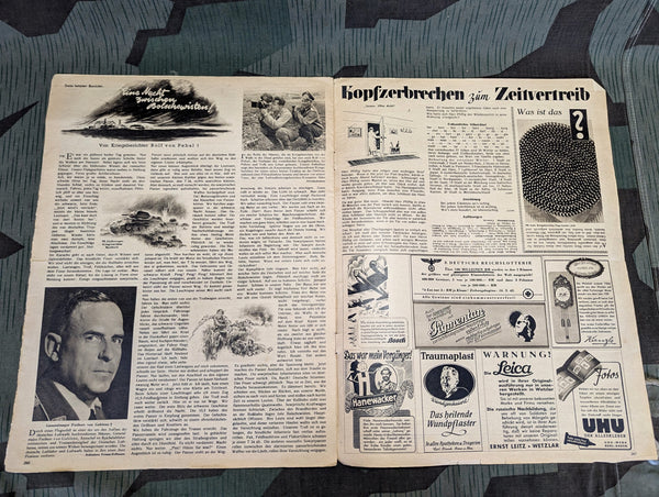 Der Adler Magazine Helicopters! 15 September 1942 Heft 19 German