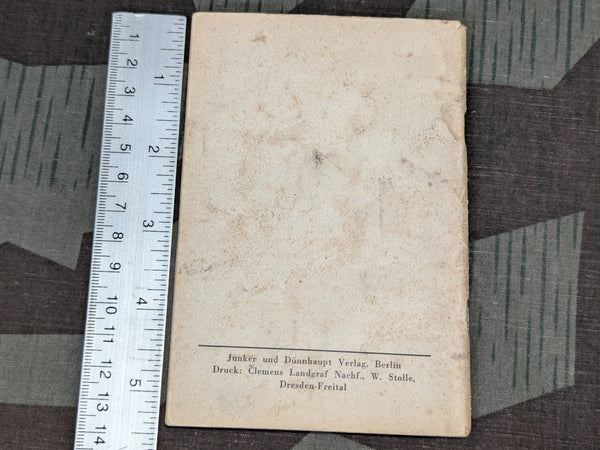German-Russian Wehrmacht Sprachführer Book