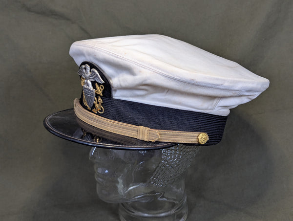 US Navy Visor Hat (Size 7 1/4)