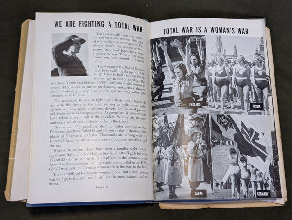 "You Must Be Fit" WAC Physical Training Book 1943