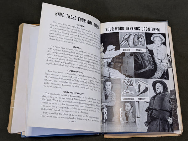 "You Must Be Fit" WAC Physical Training Book 1943