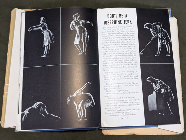 "You Must Be Fit" WAC Physical Training Book 1943