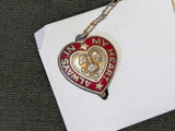 Always in my Heart USMC Sweetheart Chain Pin on Card