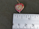 Always in my Heart USMC Sweetheart Chain Pin on Card