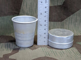 Collapsible Aluminum Cup and Container