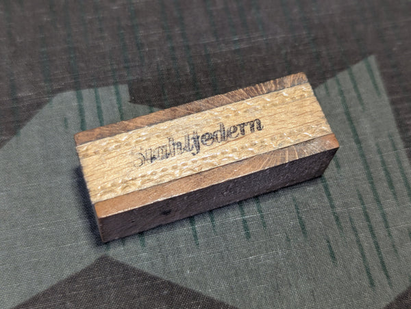 Stahlfedern Wood Box of Pen Nibs