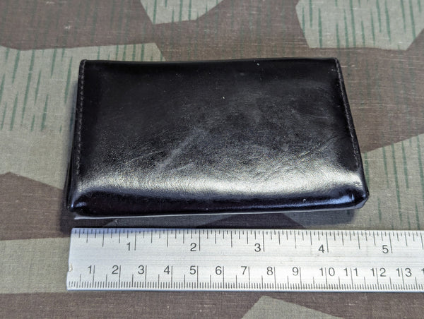 German Black Wallet with Coin Purse NOS