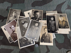 Random Soldier Portrait Photo Postcard