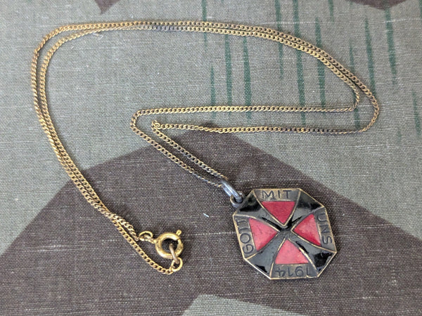 Gott Mit Uns 1914 Necklace Ges. Gesch.
