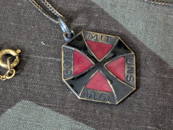 Gott Mit Uns 1914 Necklace Ges. Gesch.