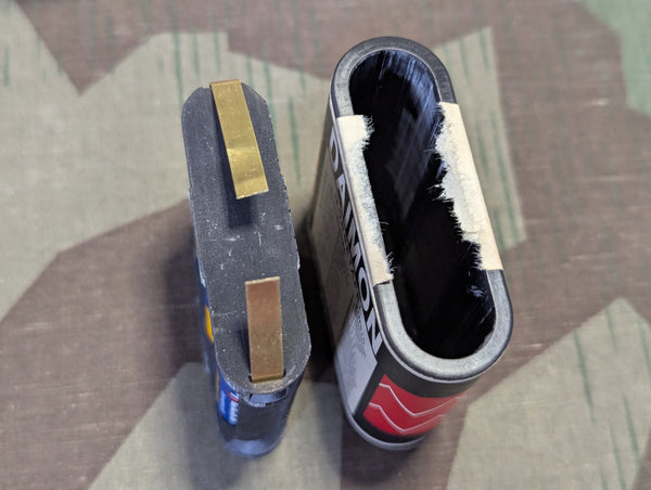 Reproduction 4.5v German Flashlight Battery (Refillable)