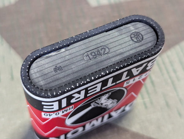 Reproduction 4.5v German Flashlight Battery (Refillable)
