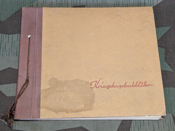 Kriegstagebuchblätter War Diary