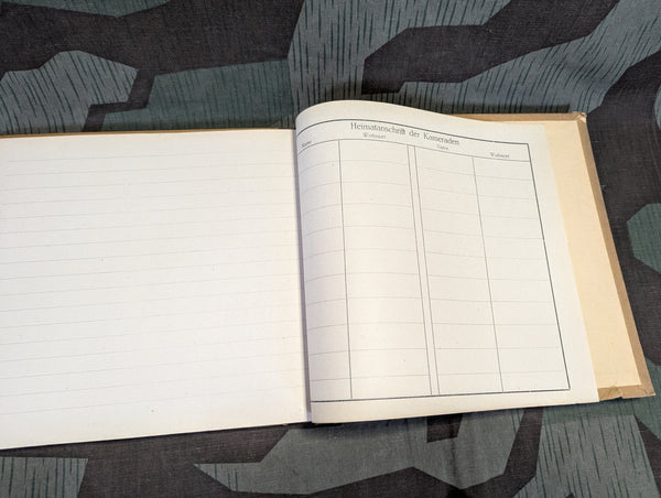 Kriegstagebuchblätter War Diary