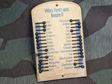 Was fehlt uns heute? Metal Shopping List