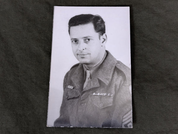 9th Air Corps Man in British Tunic Photo