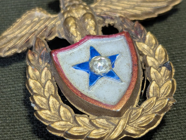 Small Celluloid Eagle Pin