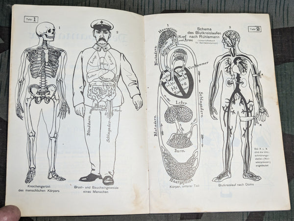 Der Samariter 1912 First Aid Book