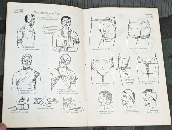 Der Samariter 1912 First Aid Book