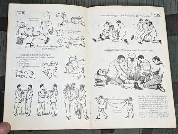 Der Samariter 1912 First Aid Book