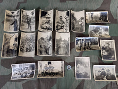 Lot of 17 Photos From the Same Soldier in Russia