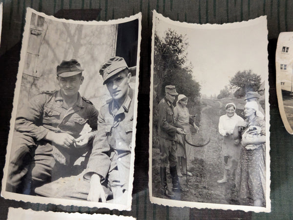 Lot of 17 Photos From the Same Soldier in Russia