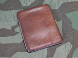 Leather Cigar Case with Metal Frame