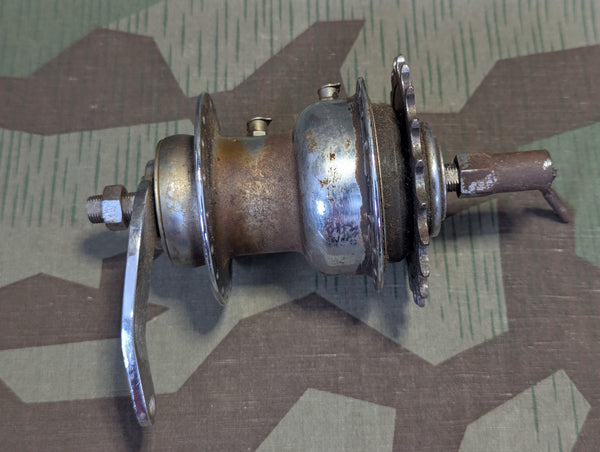 1937 Torpedo Bicycle 3 Speed Rear Hub
