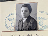 Arbeitsdienstpass for Female Youth